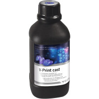V-print öntött - üveg 1 kg kék
