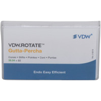 VDW.ROTATE ™ guttapercha - Pack 60 db kúpos 0,04 ISO 035