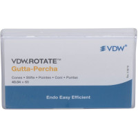 VDW.ROTATE ™ guttapercha - Pack 60 db kúpos 0,04 ISO 040