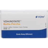 VDW.ROTATE ™ guttapercha - Pack 60 db 0,06 kúpos ISO 040