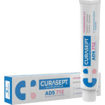 CURASEPT gél fogkrém ADS 712-75 ml-es csőbe