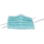 Monoart® Mundschutz Protection 3 - Box 50 Stück zum Binden, lagunablau