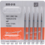Diamanten 859, gyémántcsiszoló, kék, ISO 018, HP, 5 darab
