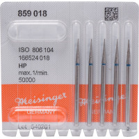 Diamanten 859, gyémántcsiszoló, kék, ISO 018, HP, 5 darab