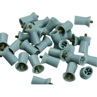 Prophy Cup Screw-Type - Packung 30 Stück hellgrau laminiert, weiches Gummi