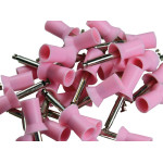 Prophy Cup Latch-Type - Packung 30 Stück gerippt, weich, pink