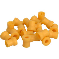 Prophy Cup Snap-On - Packung 120 Stück laminiert, weich, ocker