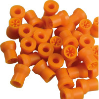 Prophy Cup Snap-On - Packung 30 Stück laminiert, hart, orange