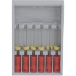 Hedstrom fájlok 174 - Pack 6 db piros, 21.025 mm ISO