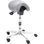 Bambach nyereg - szürke darab háttámla nélkül