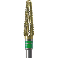 HM malmok vágott 75AC - darab ZrN Besch, Csak m .. Cross-cut, zöld durva, HP, Fig.194, 13 mm-es, ISO 040