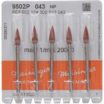 Universalpolierer 9502, polírozó, univerzális, barna ISO 043, HP, 5 darab