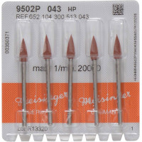 Universalpolierer 9502, polírozó, univerzális, barna ISO 043, HP, 5 darab