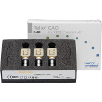 Telio® CAD A16 for CEREC/inLab - Packung 3 Stück Gr. A16 S, C2 LT