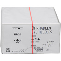 Federöhrnadeln - tű (rugós szem), 48 db HR-20 4D steril Federöhrnadeln - tű (rugós szem), 48 db HR-20 4D steril
