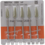 Universalpolierer 9501, polírozó, univerzális, zöld ISO 055, HP, 5 darab