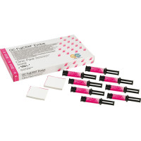 GC FujiCEM ™ Evolve - Clinic 8 x 9,2 g / 5 ml-es fecskendő, 2 keverőblokk