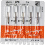 Universalpolierer 9504U, polírozó, univerzális, fehér ISO 070, RA, 5 darab
