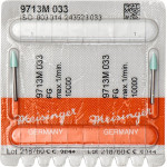 Diamantpolierer 9713, gyémánt-kompozit-polírozó, zöld, ISO 033, FG, 2 darab Diamantpolierer 9713, gyémánt-kompozit-polírozó, zöld, ISO 033, FG, 2 darab