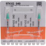 Diamantpolierer 9743, gyémánt-kerámia-polírozó, zöld, ISO 040, RA, 2 darab Diamantpolierer 9743, gyémánt-kerámia-polírozó, zöld, ISO 040, RA, 2 darab
