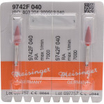 Diamantpolierer 9742, gyémánt-kerámia-polírozó, rózsaszín ISO 040, RA, 2 darab Diamantpolierer 9742, gyémánt-kerámia-polírozó, rózsaszín ISO 040, RA, 2 darab