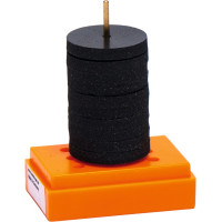 Universalpolierer 9681, polírozó, univerzális, fekete ISO 220, szereletlen, 10 darab