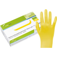 smart Nitrilhandschuhe Soft PF - Packung 100 Stück XS, gelb