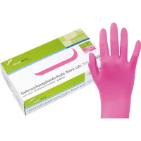 smart Nitrilhandschuhe Soft PF - Packung 100 Stück M, magenta