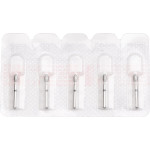 Gyémántok 379 - Pack 5 db fekete szuper bruttó, FG, ábra 277 tojás alakú, 4,5 mm-es, az ISO 023