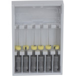 Hedstrom fájlok 174 - Pack Fekete 6 db, 21 mm-es ISO 008