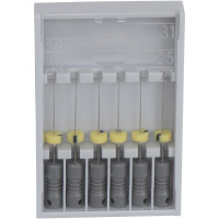 Hedstrom fájlok 174 - Pack Fekete 6 db, 21 mm-es ISO 008