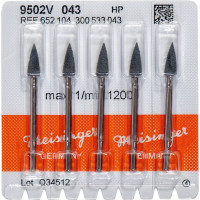 Universalpolierer 9502, polírozó, univerzális, fekete ISO 043, HP, 5 darab