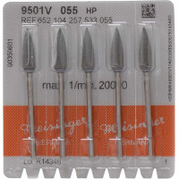 Universalpolierer 9501U, polírozó, univerzális, fekete ISO 055, HP, 5 darab