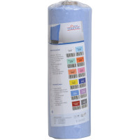 Fejvédő - tekercs 100 db, ég kék, 28 x 27 cm