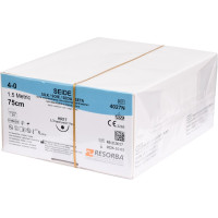 RESORBA® varrat - csomagolás 24 darab, fekete, 45 cm-es, HR17, USP 4/0 RESORBA® varrat - csomagolás 24 darab, fekete, 45 cm-es, HR17, USP 4/0