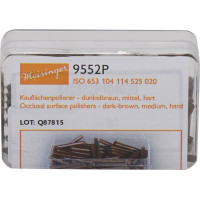 Kauflächenpolierer 9552, polírozó, (fém), barna, ISO 020, HP, 100 darab