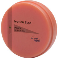 Ivotion Base - Stück   Ø 98,5 mm, H 30 mm, Pink-V - 741990
