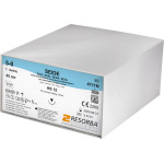 RESORBA® varrat - csomagolás 24 darab, fekete, 45 cm-es, 12-HS, USP 5/0, fonott