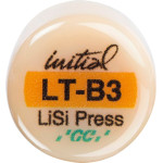 GC Initial™ LiSi Press - Packung 5 x 3 g Rohling B3 LT