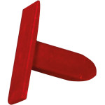 Stössel - Stück für Spendersysteme Euro 2, rot, 0,7 ml