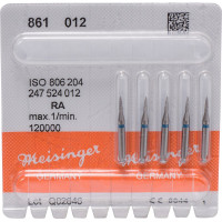 Diamanten 861, gyémántcsiszoló, kék, ISO 012, RA, 5 darab