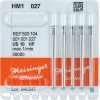 HM-Bohrer 1, fúró, ISO 014, HP, 5 darab