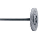 Ziegenhaarbürste - Packung 6 Stück montiert, Figur 543, Bohrung Ø 1,7 mm, ISO 220