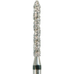 Turbo Diamanten T886 - Packung 5 Stück schwarz supergrob, FG, Figur 131 Zylinder spitz, 10 mm, ISO 014