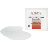 Foliflex (N) (3,0 x 120 mm), Mélyhúzó fólia, átlátszó, kerek, 10 darab