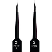 Pinelo Keramikpinsel - Packung 2 Pinselspitzen Nr. 2