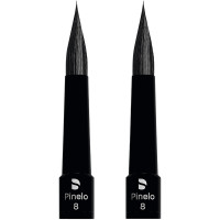 Pinelo Keramikpinsel - Packung 2 Pinselspitzen Nr. 8