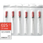 Omni Hedstroemfeilen steril - Packung 6 Stück steril, 31 mm, ISO 025 - 210070