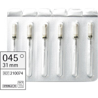 Omni Hedstroemfeilen steril - Packung 6 Stück steril, 31 mm, ISO 045 - 210074