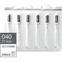 Omni K-Bohrer steril - Packung 6 Stück steril, 21 mm, ISO 040 - 210086